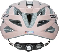 Uvex I-VO CC kerékpáros sisak - könnyű, szellőzős fejvédelem - 52-57 cm, grey-rose matt, Gen. 2 UK 2