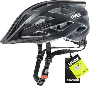 Uvex I-VO CC biciklistička kaciga - mat crna - 56-60 cm