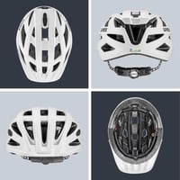 Uvex I-VO CC kerékpáros sisak - könnyű, szellőzős, komfortos - 52-57 cm, Matte white, Gen. 2 UK 4