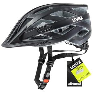 Uvex I-VO CC biciklistička kaciga - mat crna, opseg glave 52-57 cm