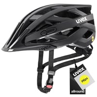 Cyklistická prilba Uvex i-vo cc MIPS - All Black Matt - 56-60 cm - Systém MIPS - Možnosť rozšírenia o LED svetlo - Ľahká univerzálna prilba 1