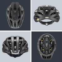 Cyklistická prilba Uvex i-vo cc MIPS - All Black Matt - 56-60 cm - Systém MIPS - Možnosť rozšírenia o LED svetlo - Ľahká univerzálna prilba 4