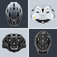 Cyklistická prilba Uvex i-vo cc MIPS čierna-cloud matná, obvod hlavy 52-57 cm, systém MIPS, možnosť rozšírenia o LED svetlo, ľahká univerzálna prilba pre mužov 4