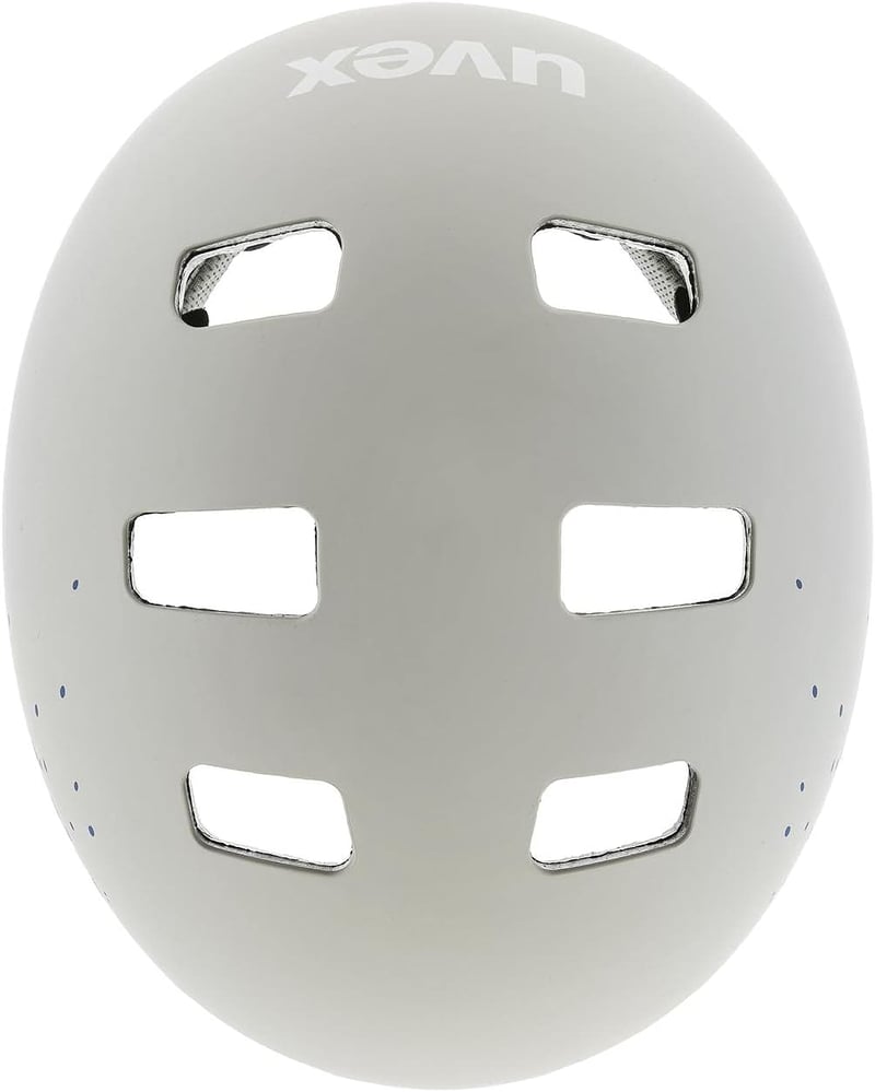 uvex Kid 3 cc gyerek kerékpáros sisak méretállítható szellőztetéssel - 51-55 cm, Grey-grapefruit mat