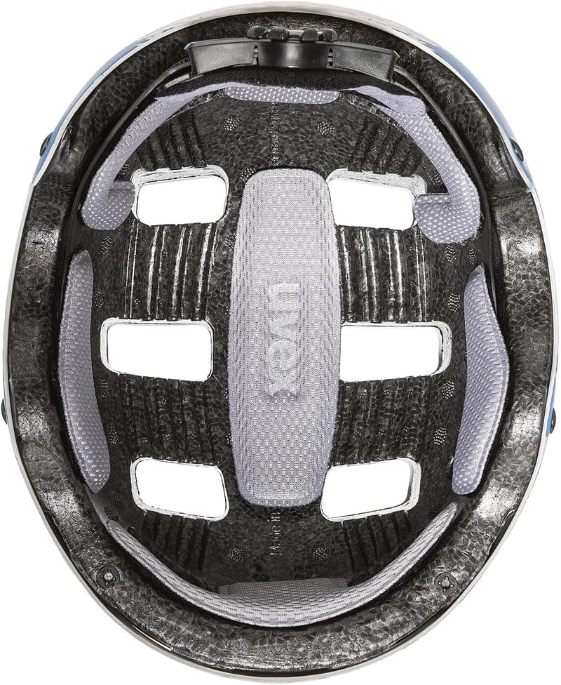 uvex Kid 3 cc gyerek kerékpáros sisak méretállítható szellőztetéssel - 51-55 cm, Grey-grapefruit mat