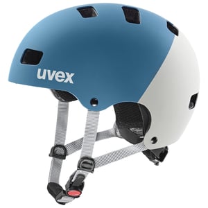 Uvex Kid 3 cc dječja kaciga za bicikl - Dark Cyan-Rhino mat - 51-55 cm - Individualno podešavanje veličine - Optimizirana ventilacija
