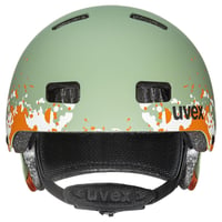 Detská cyklistická prilba Uvex Kid 3 cc – Moss Green Sand Matt – 51-55 cm – Individuálne nastavenie veľkosti – Optimalizované odvetrávanie 2