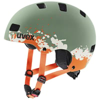 Detská cyklistická prilba Uvex Kid 3 cc – Moss Green Sand Matt – 51-55 cm – Individuálne nastavenie veľkosti – Optimalizované odvetrávanie 1