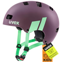 Cască de ciclism pentru copii Uvex Kid 3 cc - Plum-Mint - Circumferință cap 51-55 cm - Reglare individuală a dimensiunii - Ventilație optimizată 1