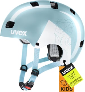 Dječja biciklistička kaciga Uvex Kid 3 - cloud-white - 55-58 cm