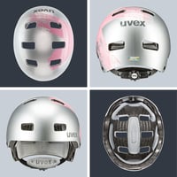 Cască de ciclism pentru copii Uvex Kid 3 - Portocaliu Dirtbike - 51-55 cm - Mărime reglabilă - Ventilație optimă 5