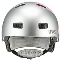 Detská cyklistická prilba Uvex Kid 3 - Silver-Rosé - 55-58 cm - Individuálne nastavenie veľkosti - Optimálne odvetrávanie 4