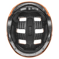 Detská cyklistická prilba Uvex Kid 3 - nastaviteľná - prateľná vnútorná výstelka - dirtbike oranžová - obvod hlavy 51-55 cm 5