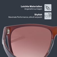 Unisex slnečné okuliare Uvex LGL 42 - Havana matná/hnedé sklá, univerzálna veľkosť 3