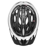 Cască de ciclism Uvex Oversize pentru bărbați și femei - albastru-alb mat - 61-65 cm - reglare individuală a dimensiunii - interior lavabil 3