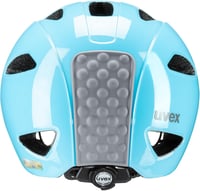 Uvex Oyo gyerek kerékpáros sisak LED világítással és oldalsó védelemmel - 45-50 cm, Cloud Blue - Grey 6