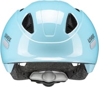 Uvex Oyo gyerek kerékpáros sisak LED világítással és oldalsó védelemmel - 45-50 cm, Cloud Blue - Grey 2