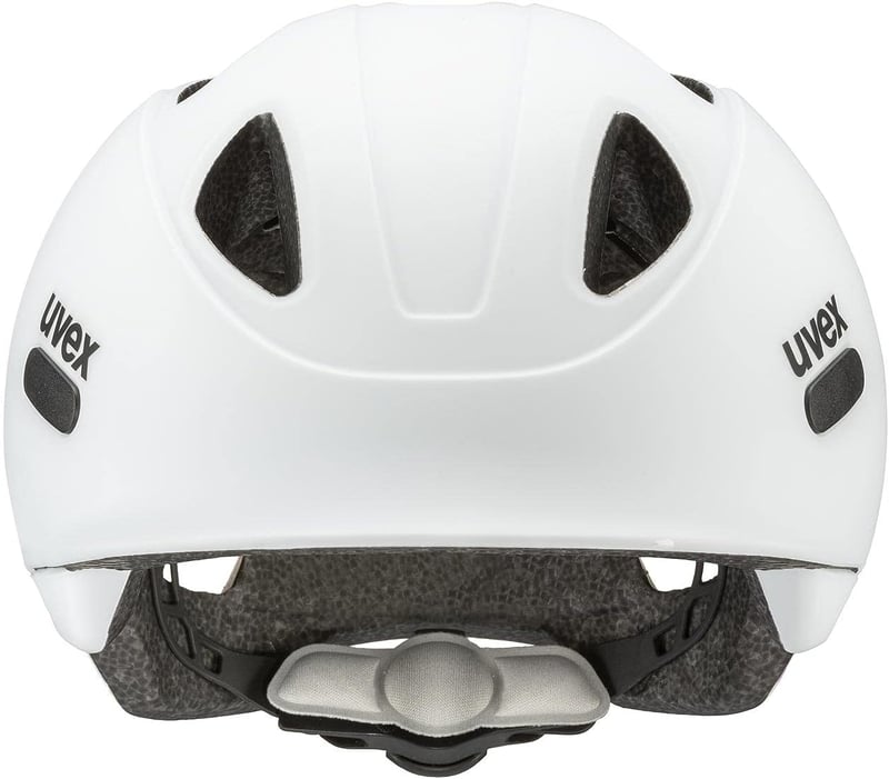 Uvex Oyo gyerek kerékpáros sisak oldalsó védelemmel - 45-50 cm, White - Matte Black