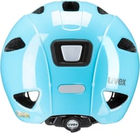 Uvex Oyo gyerek kerékpáros sisak LED világítással és oldalsó védelemmel - 45-50 cm, Cloud Blue - Grey 4