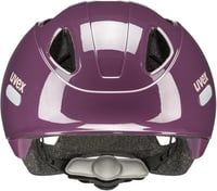 Uvex Oyo gyerek kerékpáros sisak LED világítással és oldalsó védelemmel - 50-54 cm, Plum - Dust Rose 2