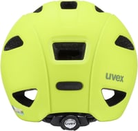Uvex Oyo gyerek kerékpáros sisak LED világítással és oldalsó védelemmel - 45-50 cm, neon yellow-moss green matt 8