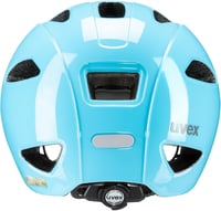 Uvex Oyo gyerek kerékpáros sisak LED világítással és oldalsó védelemmel - 45-50 cm, Cloud Blue - Grey 3