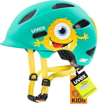 Uvex OYO Style gyerekkerékpáros sisak könnyű verhetetlen kényelemmel - 50-54 cm, monster lagoon matt 1