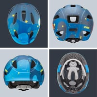 Detská cyklistická prilba Uvex OYO Style – Deep Space Matt – obvod hlavy 50-54 cm – ľahká nastaviteľná detská prilba 4