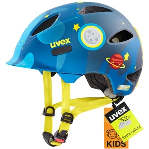 Uvex OYO Style dječja biciklistička kaciga - Deep Space Matt - opseg glave 50-54 cm - lagana podesiva dječja kaciga