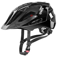 Cyklistická prilba na MTB Uvex Quatro – All Black – 56 – 61 cm – prateľné vnútro – nastaviteľná veľkosť – pánska a dámska 1