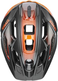 Uvex Quatro MTB kerékpáros sisak unisex méretezéssel és mosható belsővel - 52-57 cm, Titanium-Orange, Gen 1 7