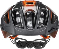 Uvex Quatro MTB kerékpáros sisak unisex méretezéssel és mosható belsővel - 52-57 cm, Titanium-Orange, Gen 1 2