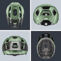 Cască de ciclism pentru copii Uvex React Jr. - Moss Green Altimeter mat - circumferință cap 52-56 cm 4