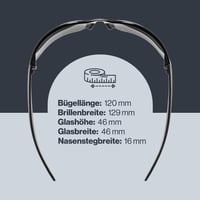 Športové okuliare Uvex Sportstyle 204 Unisex - Smoke/Smoke - 100% UV ochrana - Pohodlné nosenie bez otlakov a dokonalé držanie 4