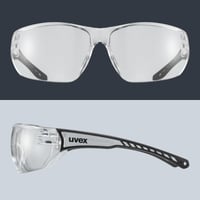Ochelari de soare sport Uvex Sportstyle 204 pentru bărbați și femei - Ramă și lentile transparente - Protecție 100% UV - Confortabili la purtare 5