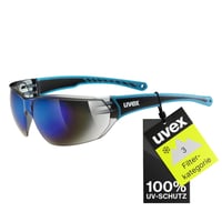 Unisex športové okuliare Uvex Sportstyle 204 - modré/modré - univerzálna veľkosť 1