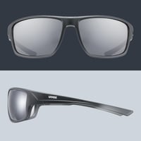 Športové okuliare Uvex Sportstyle 230 – čierna matná/strieborná – 100 % UVA, UVB, UVC ochrana – cyklistické a bežecké okuliare pre mužov a ženy 6