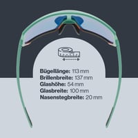 Športové okuliare Uvex Sportstyle 235 – Moss Grapefruit Matt/červené sklá, 1 ks 4