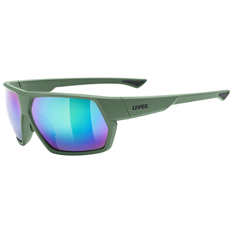 Ochelari sport Uvex Sportstyle 238 - Moss Matt/Mirror Green - Protecție UV - Unisex