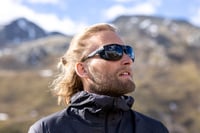 Outdoorové okuliare Uvex Sportstyle 312 VPX – matná čierna/hnedá, unisex športové slnečné okuliare s UV ochranou 7