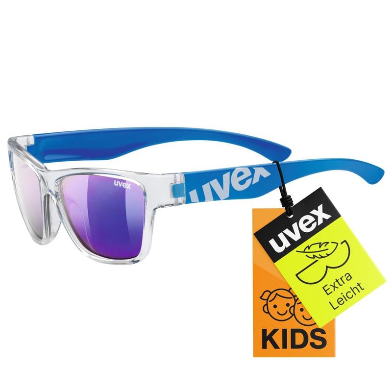 Detské slnečné okuliare Uvex Sportstyle 508 – clear blue/modré