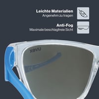 uvex Sportstyle 508 gyerek napszemüveg unisex sportoláshoz - Unit size, Clear Blue/Blue, Sporty 3