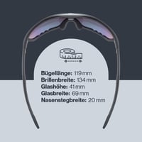 Unisex športové okuliare Uvex Sportstyle 706 CV VM – čierne matné/červené, s UV ochranou, 1 ks 4