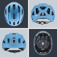 Cyklistická prilba Uvex Stride - azúrová matná, obvod hlavy 56-59 cm 4