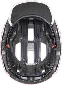 Uvex Stride Style kerékpáros sisak fekete matt színben, állítható méret 53-56 cm, univerzális védősisak felnőtteknek 4