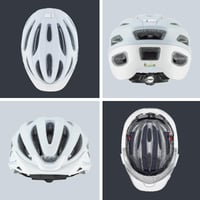 Cyklistická prilba Uvex True CC - Cloud-White matná - 52-55 cm - Ľahká unisex prilba s možnosťou rozšírenia o LED svetlo - Individuálne nastavenie veľkosti 4