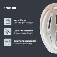Ľahká cyklistická prilba Uvex True CC pre mužov a ženy – individuálne nastavenie veľkosti – možnosť rozšírenia o LED svetlo 2