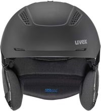 Uvex Ultra Pro Felnőtt Síbukósisak - Fekete Matt, Állítható, Mágneses Záródás, Szellőzőrendszer, 55-59 cm, Polikarbonát, Sí és Snowboard 2