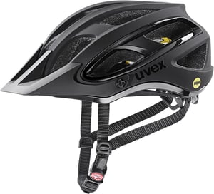 Uvex Unbound MIPS MTB biciklistička kaciga - potpuno crna mat - opseg glave 58-62 cm