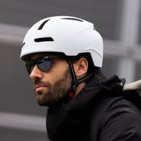 Cyklistická prilba Uvex Urban Planet - matná biela - 58-61 cm - vyrobená z recyklovaných materiálov - mestská prilba pre mužov aj ženy 6